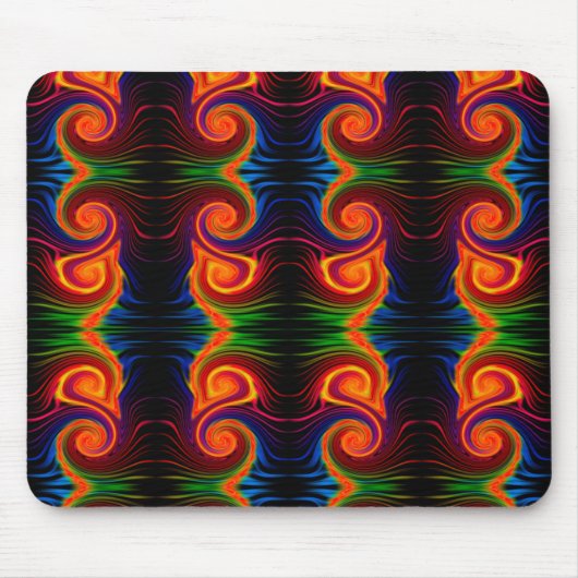 Tapis De Souris Flèche de spectre de couleurs (Devant)