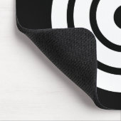 Tapis De Souris Flèche frappe une cible ronde (Coin)