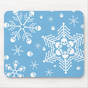 Tapis De Souris Flèche-neige crâne