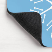 Tapis De Souris Flèche-neige crâne (Coin)
