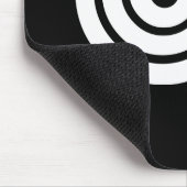Tapis De Souris Flèche sur une cible ronde Mouse Pads (Coin)
