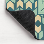 Tapis De Souris Flèche turquoise géométrique extérieure d'étape | (Coin)