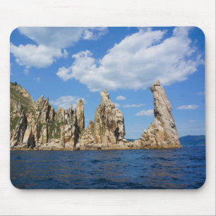 Tapis De Souris Flèches côtières majestueuses – Triozyorye, Mer du