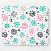 Tapis De Souris Flèches de neige rétro (Devant)
