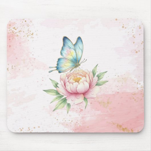 Tapis De Souris Fleur (Devant)