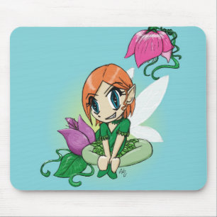 Tapis De Souris Fleur