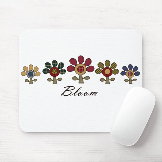 Tapis De Souris Fleur (Avec souris)