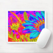 Tapis De Souris Fleur (Avec souris)