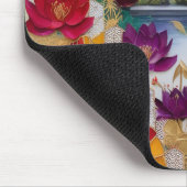 TAPIS DE SOURIS FLEUR (Coin)