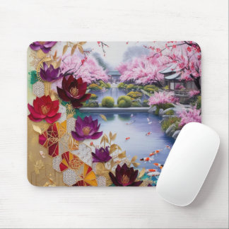TAPIS DE SOURIS FLEUR