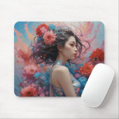 Tapis De Souris Fleur #1 (Avec souris)