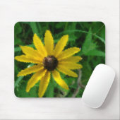 Tapis De Souris Fleur Abstraite (Avec souris)