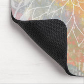 Tapis De Souris Fleur abstraite multimédia (Coin)