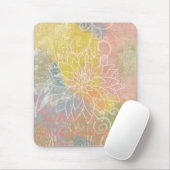 Tapis De Souris Fleur abstraite multimédia (Avec souris)