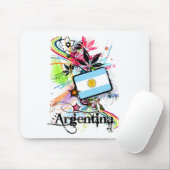 Tapis De Souris Fleur Argentine (Avec souris)