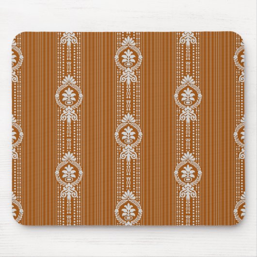 Tapis De Souris Fleur avec couronne de laurier (Devant)