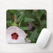 Tapis De Souris Fleur blanche isolée (Avec souris)