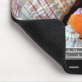 Tapis De Souris Fleur Blanche Mousepad promotionnelle. Thème - HAM (Coin)