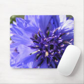 Tapis De Souris Fleur bleue (Avec souris)