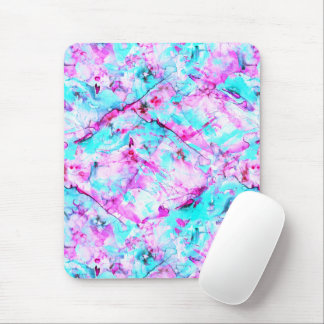 Tapis De Souris Fleur brisée Un design lumineux coloré