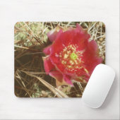Tapis De Souris Fleur Cactus (Avec souris)