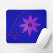 Tapis De Souris fleur colorée (Avec souris)