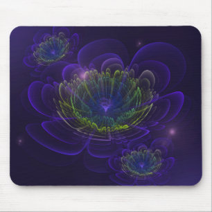 Tapis De Souris Fleur Corolla Violette Bleue