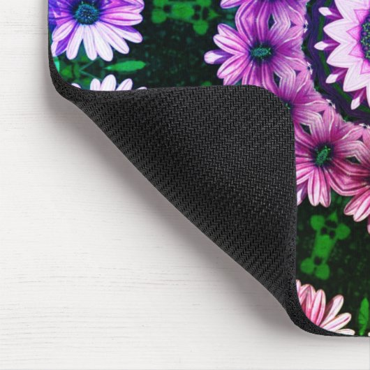 Tapis De Souris Fleur d'Art Abstraite de la marguerite africaine (Coin)