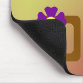 Tapis De Souris Fleur d'automne (Coin)