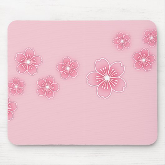 Tapis De Souris Fleur de cerise (Devant)