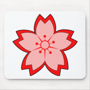 Tapis De Souris Fleur de cerisier japonaise
