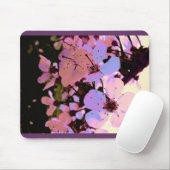 Tapis De Souris Fleur de cerisier rose (Avec souris)