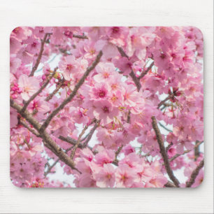 Tapis De Souris Fleur de cerisier rose