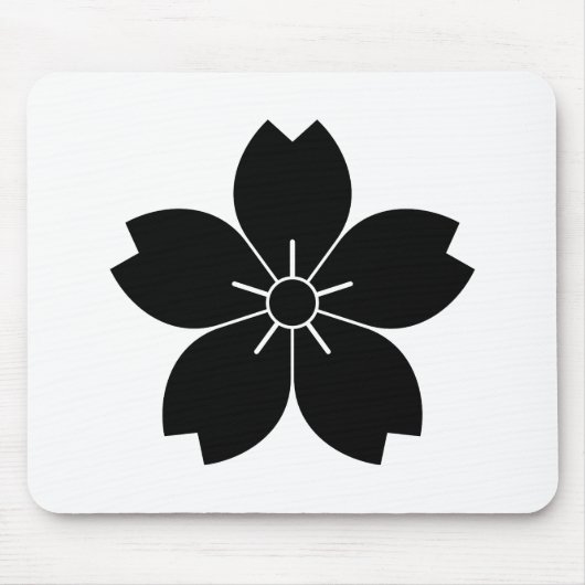 Tapis De Souris Fleur de cerisier sauvage (Devant)
