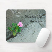 Tapis De Souris Fleur de fissure de troc (Avec souris)