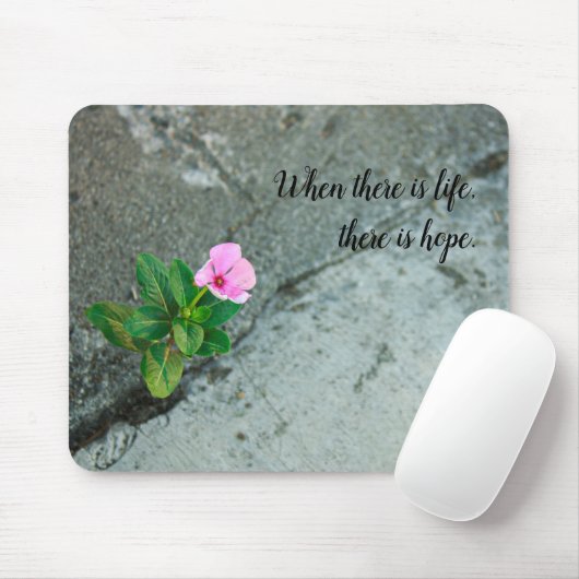 Tapis De Souris Fleur de fissure de troc (Avec souris)