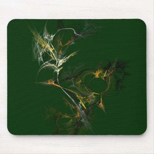 Tapis De Souris Fleur de fractale (Devant)