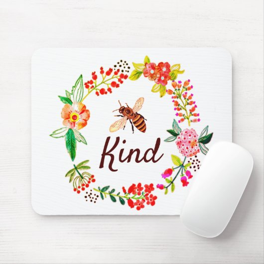 Tapis De Souris Fleur de gentillesse (Avec souris)