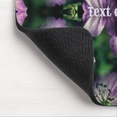 Tapis De Souris Fleur de géranium violet Multiplié Personnalisé (Coin)