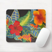 Tapis De Souris Fleur de gingembre tropical Mousepad @3dudes1life (Avec souris)