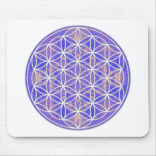 Tapis De Souris Fleur de la vie (couleur 3)