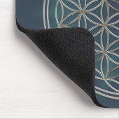 Tapis De Souris Fleur de la vieRadialement | (Coin)