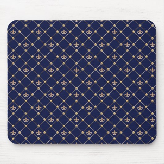 Tapis De Souris Fleur de Lis (Devant)