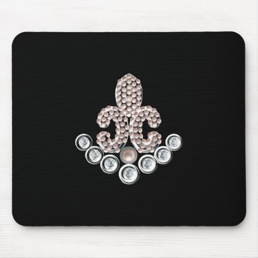 Tapis De Souris Fleur De Lis (Devant)