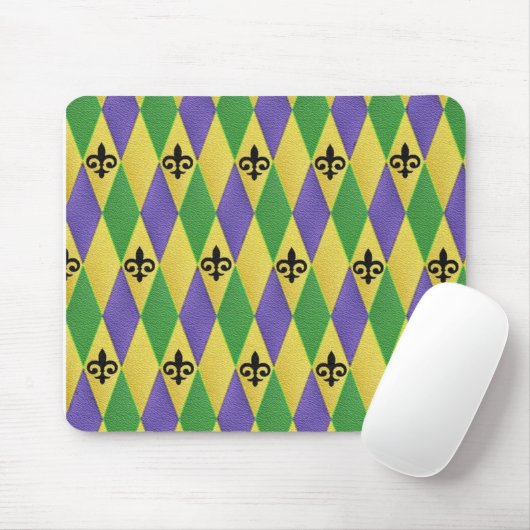 Tapis De Souris Fleur de lis (Avec souris)