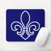 Tapis De Souris Fleur de Lis (Avec souris)