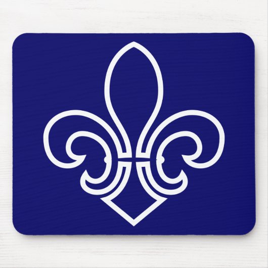Tapis De Souris Fleur de Lis (Devant)