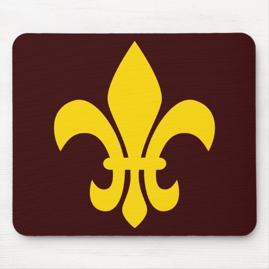 Tapis De Souris Fleur de Lis (Devant)
