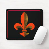 Tapis De Souris Fleur-De-lis (Avec souris)