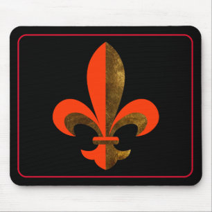 Tapis De Souris Fleur-De-lis